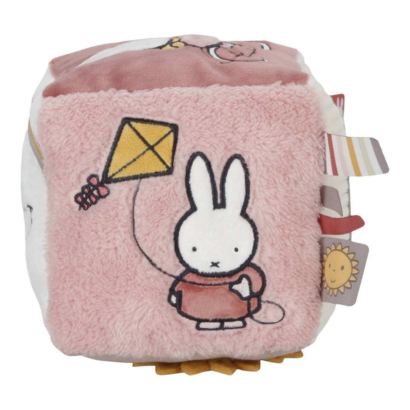 Cube D'activités 15cm - Miffy Fluffy Rose Et Blanc (Miffy) - Image 2