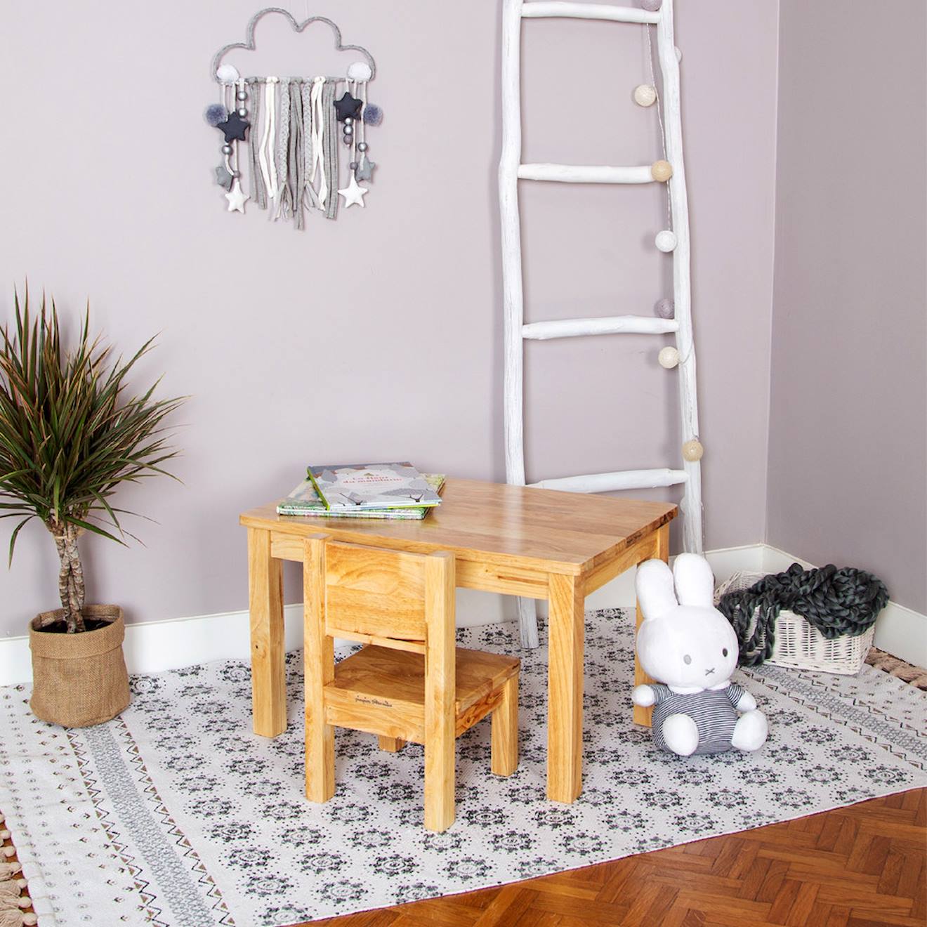 Chaise Enfant Pottery Barn Avec Housse En Sergé Sauge (vert) - My 1st Anywhere - Peter