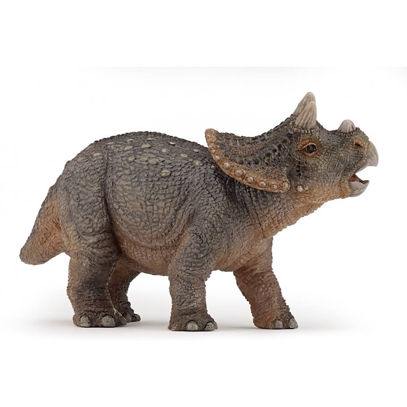 Figurine Jeune Tricératops Gris