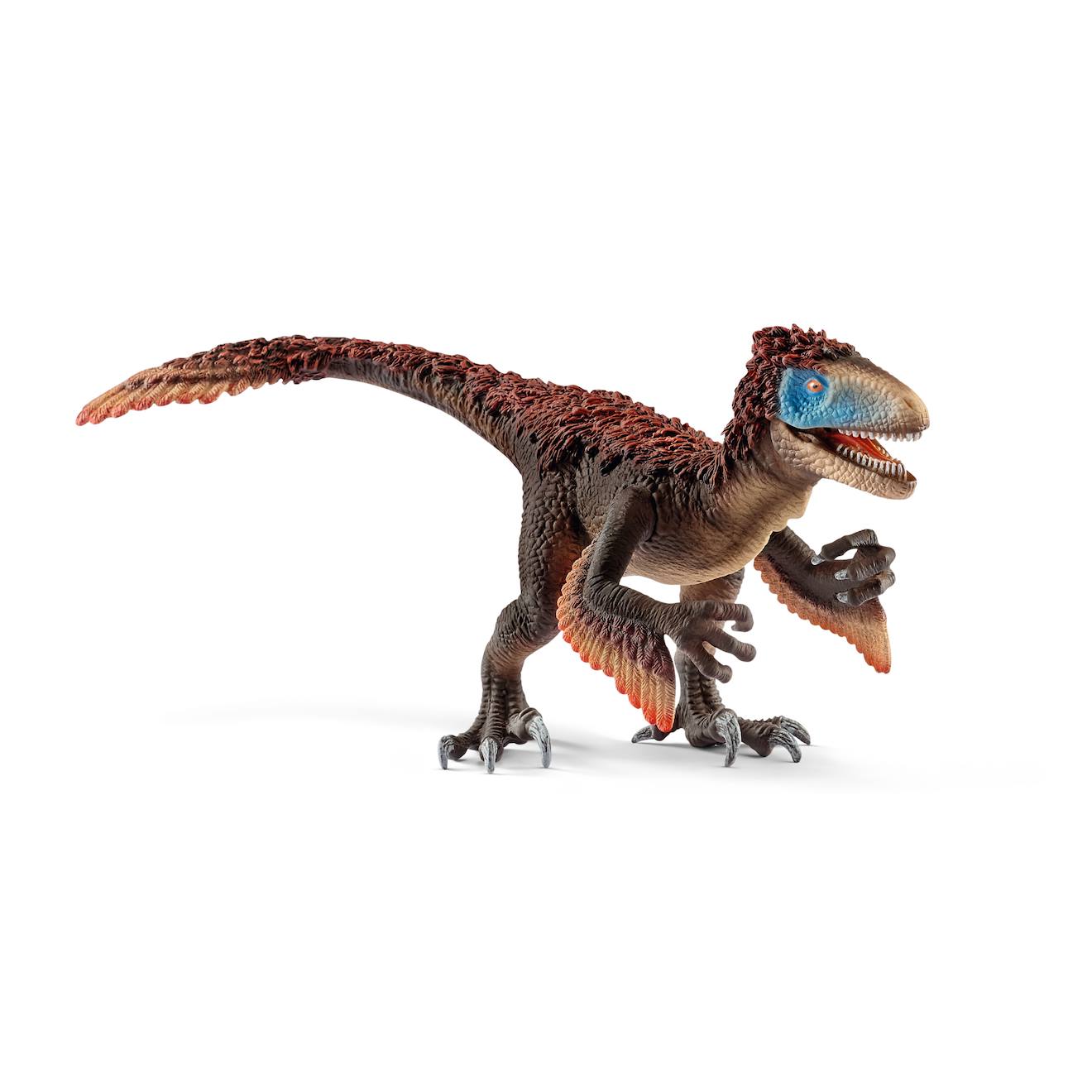 Figurine Utahraptor Marron