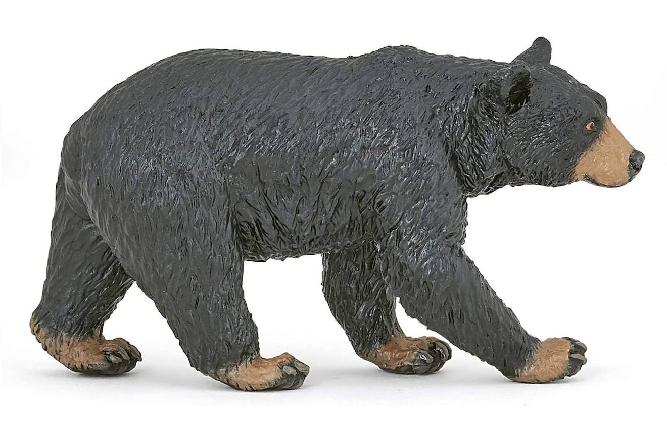 Figurine Ours Noir Noir