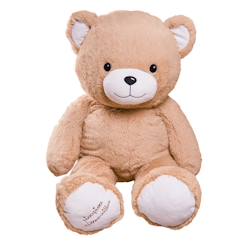 -Peluche géante ours gaston   - made in france