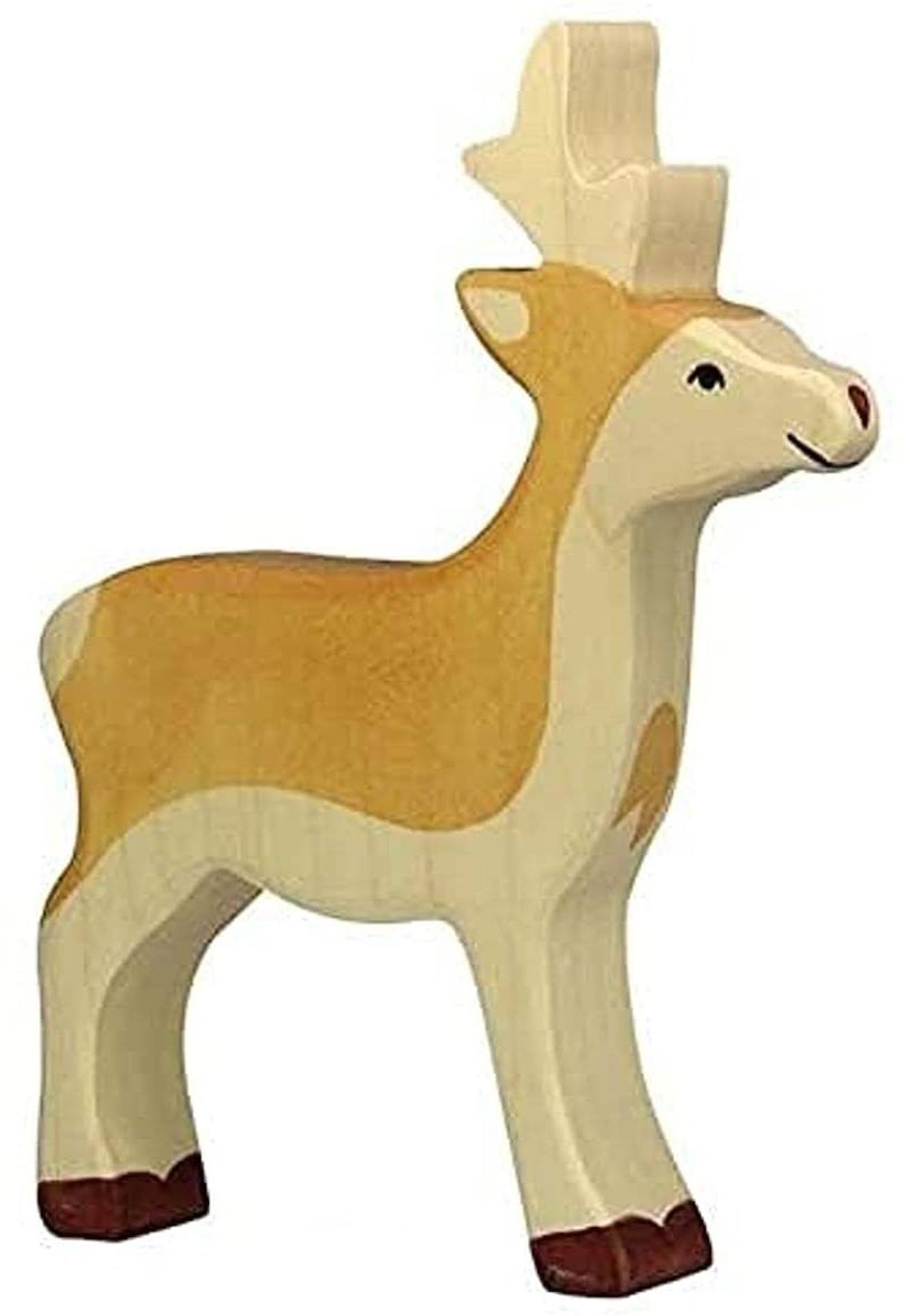 Figurine Jeune Cerf Marron