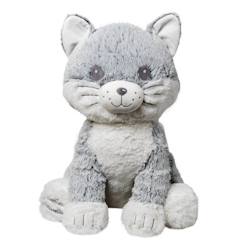 Jouet-Premier âge-Peluches-Peluche géante chat moustache  - made in france