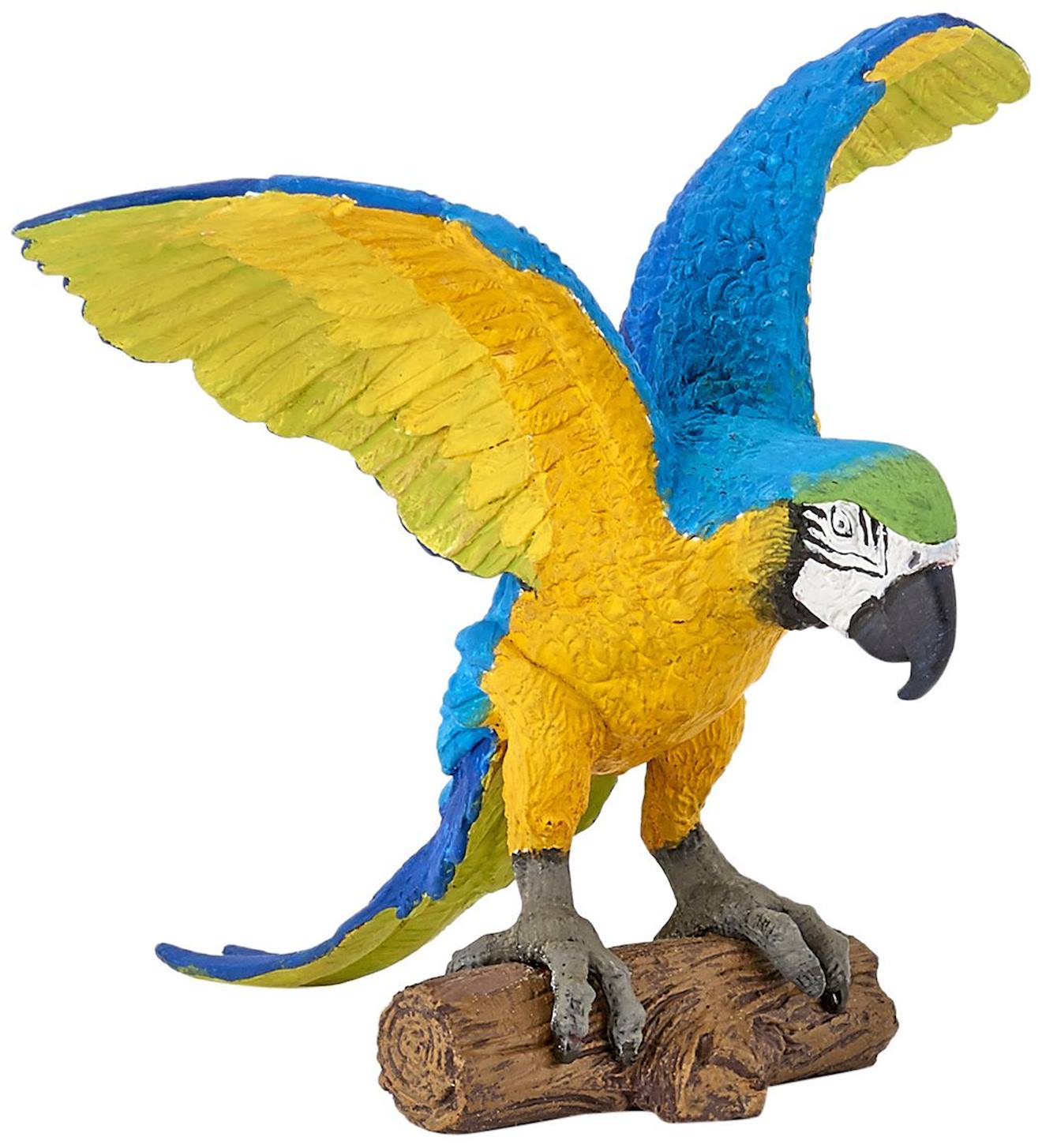 Figurine Perroquet Ara Bleu Bleu