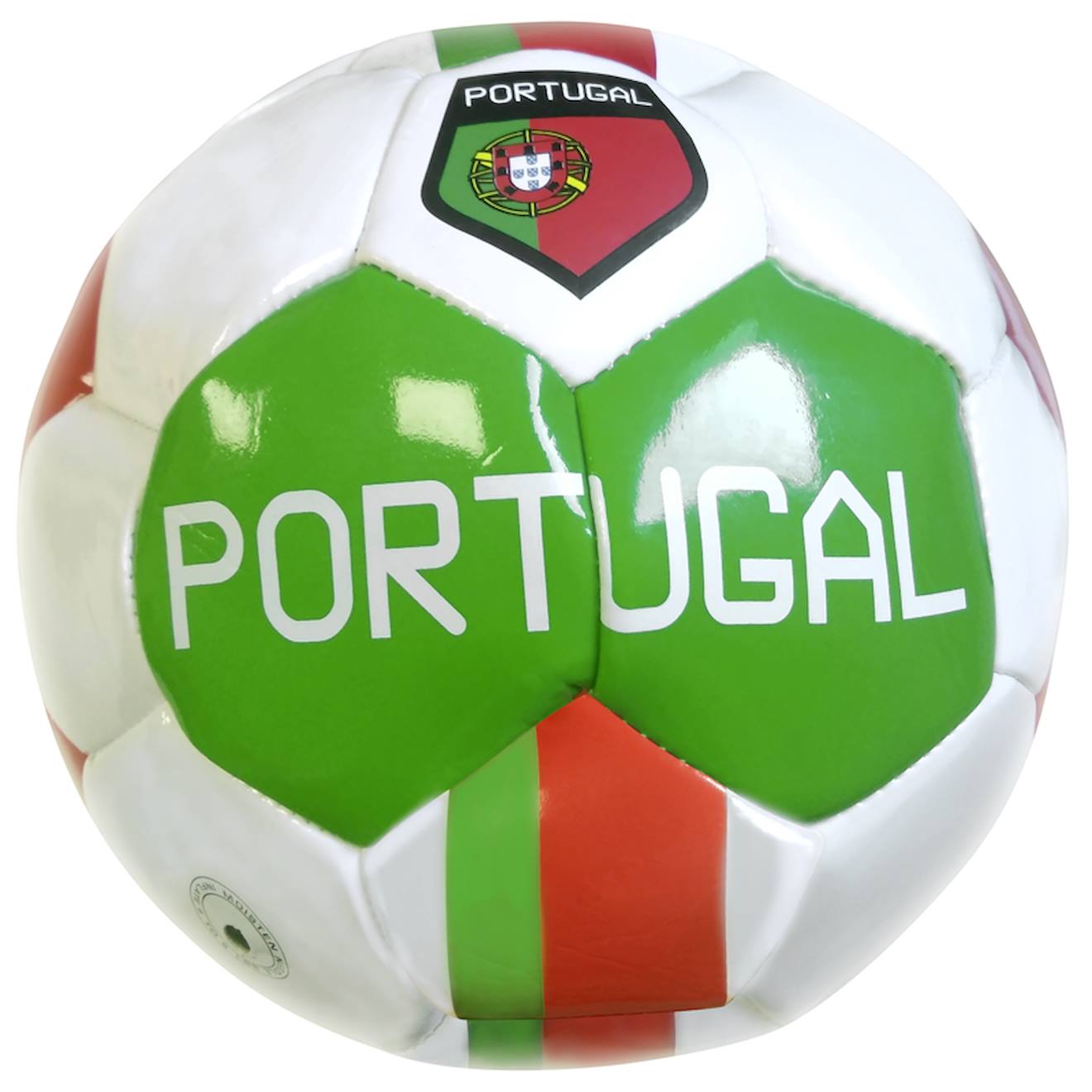 Ballon De Football T5 Portugal Blanc