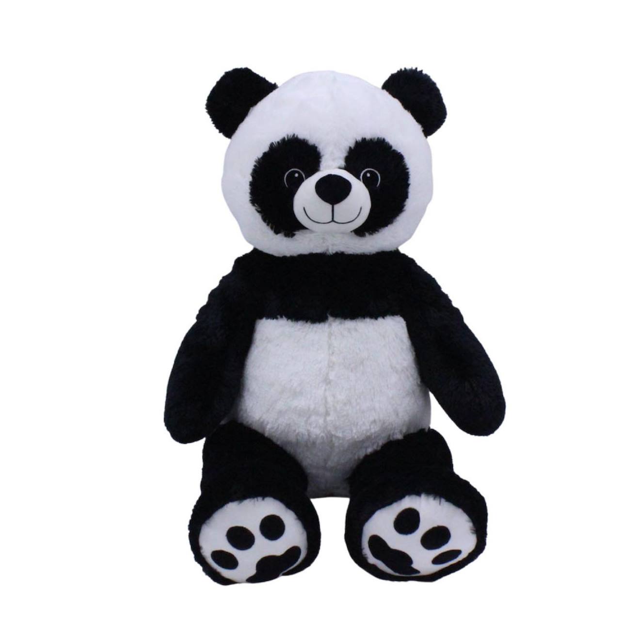Peluche Géante Panda Chouka - Made In France Blanc