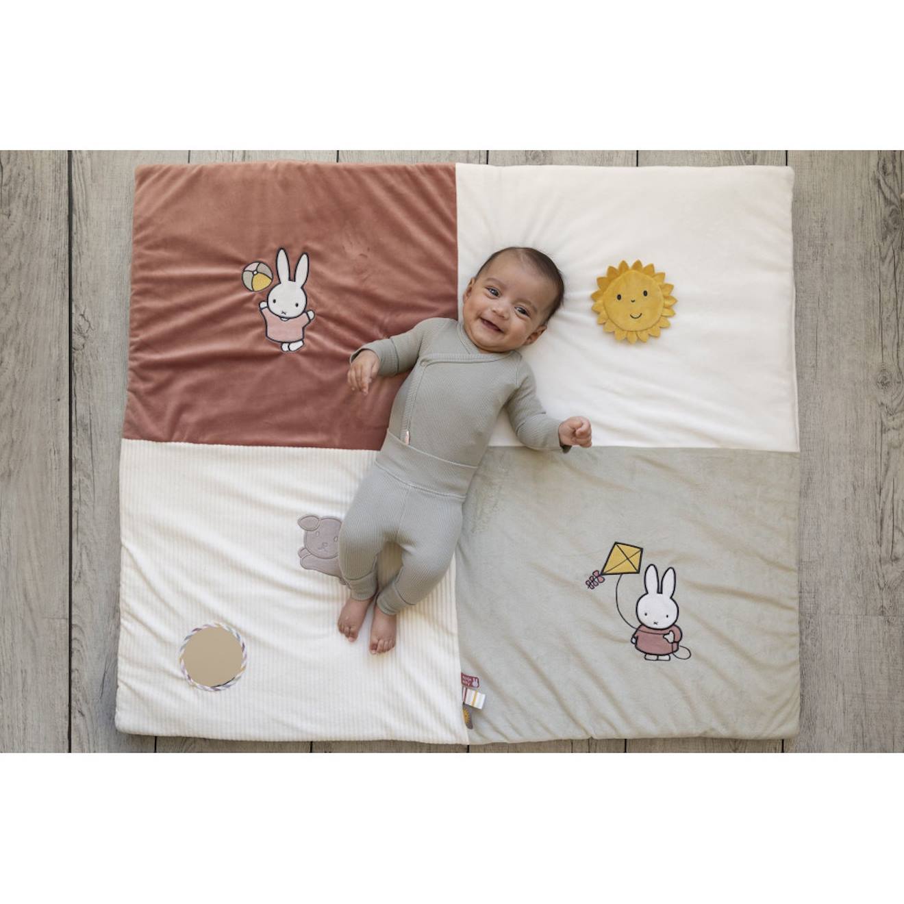 Tapis De Jeux Pour Parc - Fluffy Rose (Miffy) - Image 2