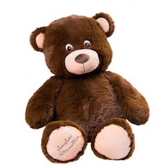 Jouet-Premier âge-Peluches-Peluche géante ours augustin   - made in france
