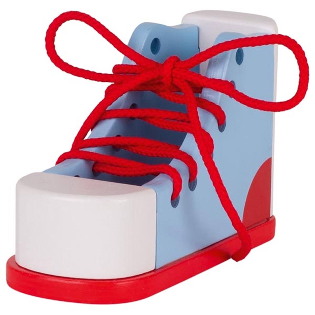 Chaussure À Lacer En Bois Multi-coloured