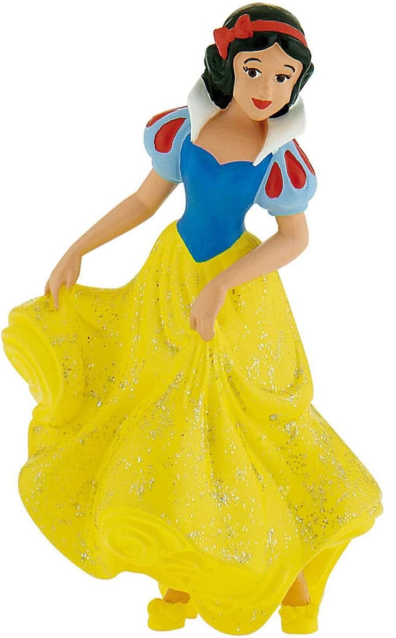Figurine Blanche Neige Jaune