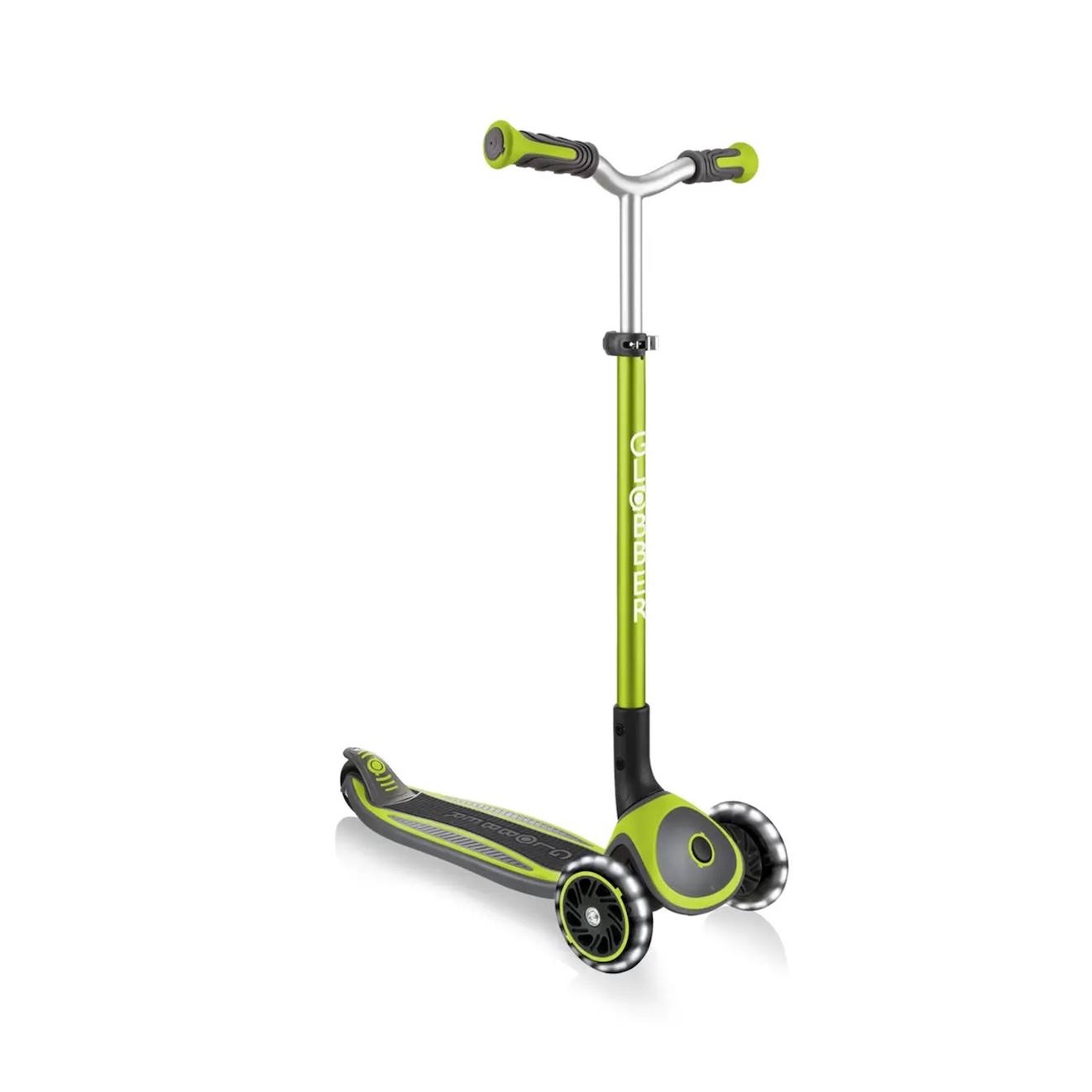 Globber Master Lights Vert Lime, Avec Roulettes Lumineuses Vert