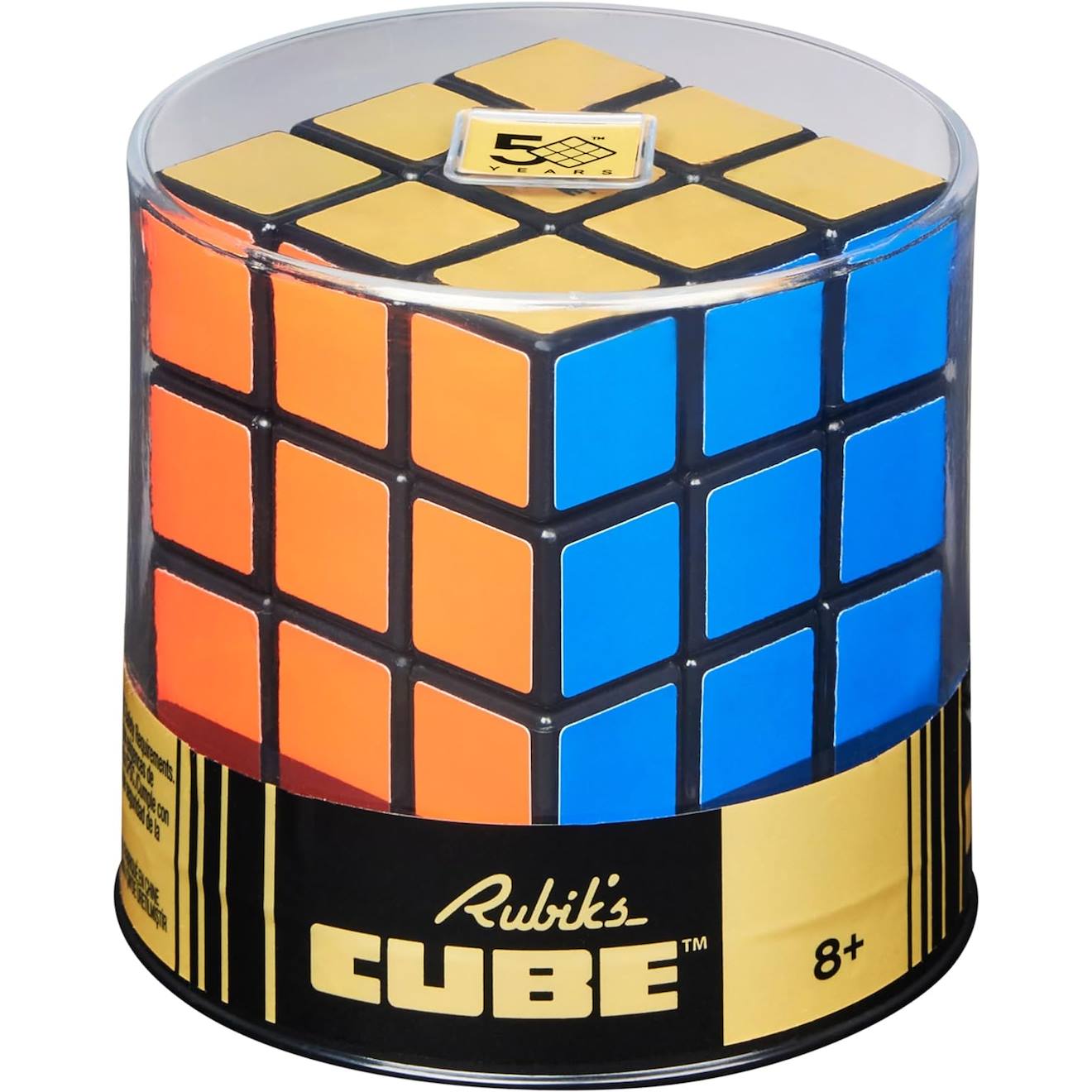Rubik's Cube 3x3 50 Ans Retro Multicolore