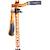 Six degrees trottinette aluminium 205 mm Orange 4 - vertbaudet enfant 