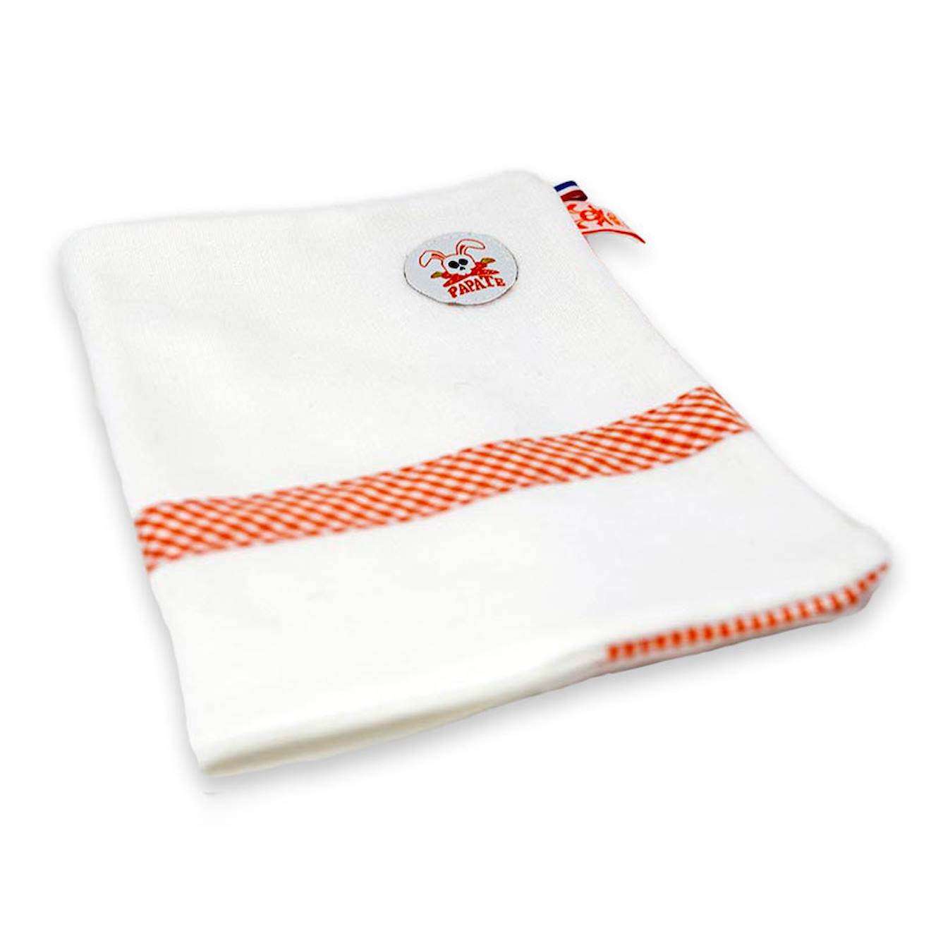 Protège Carnet De Santé En Coton Bio Wooly Blanc