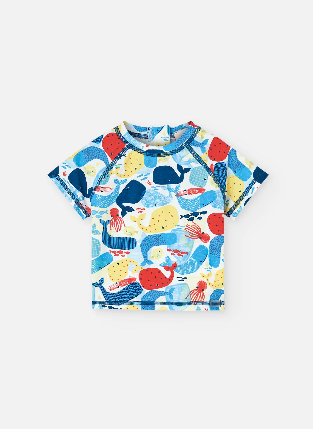 T-shirt Fantaisie À Manches Courtes Bleu