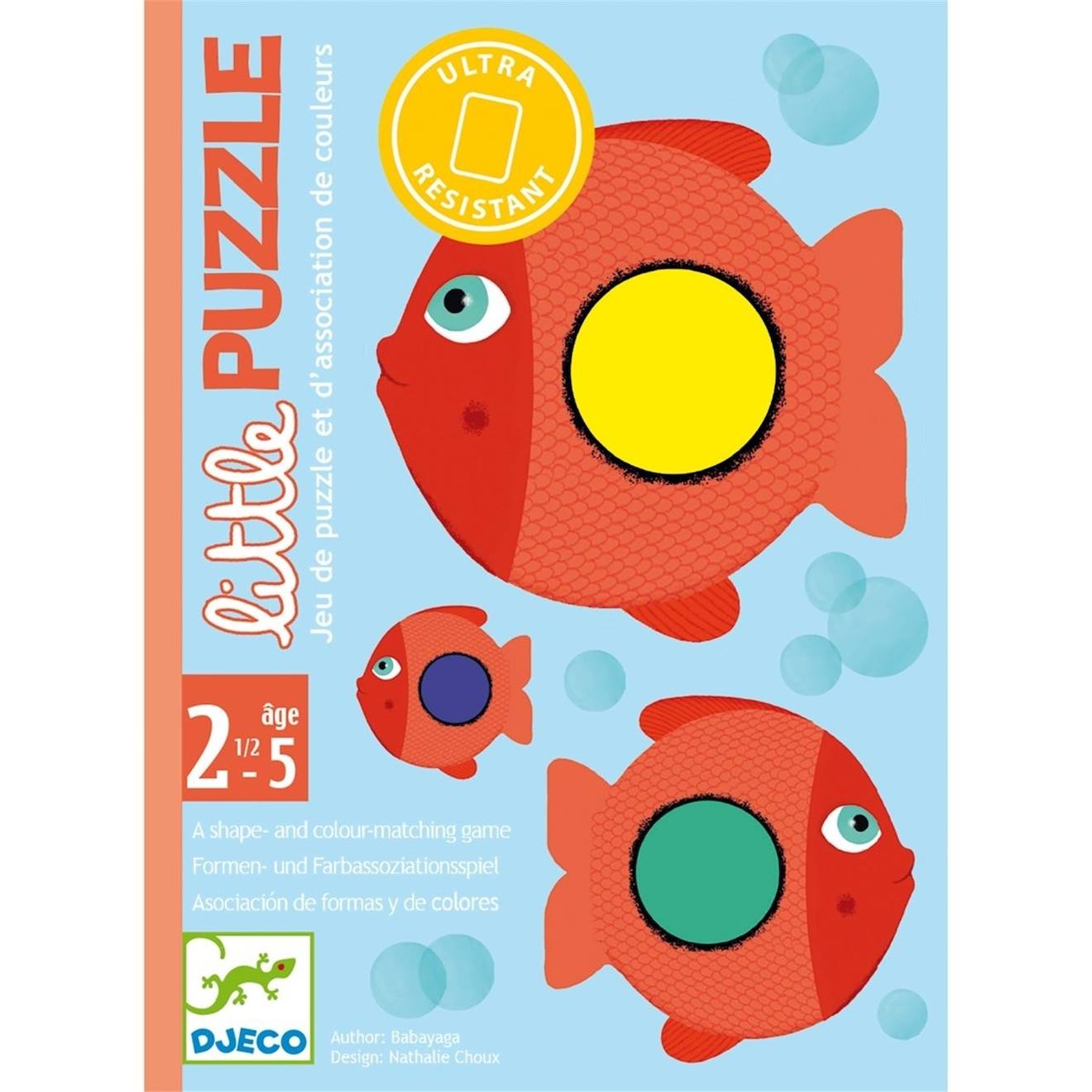Jeu De Cartes Little Puzzle Multicolore
