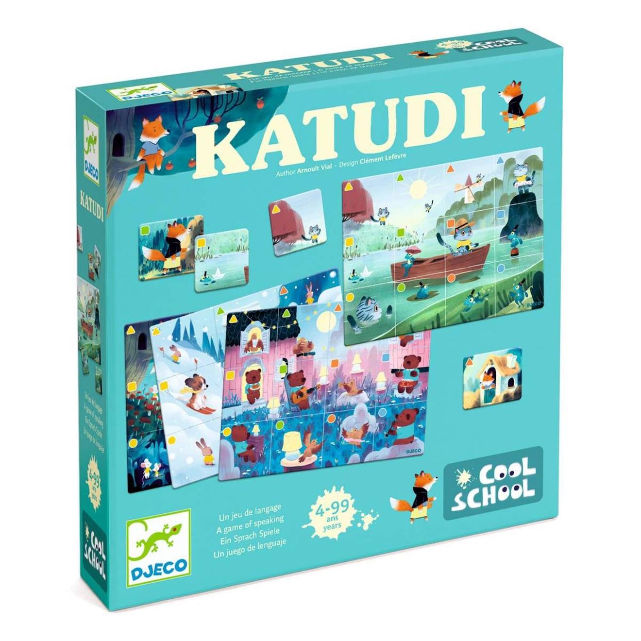 Katudi Jeu De Langage Multicolore