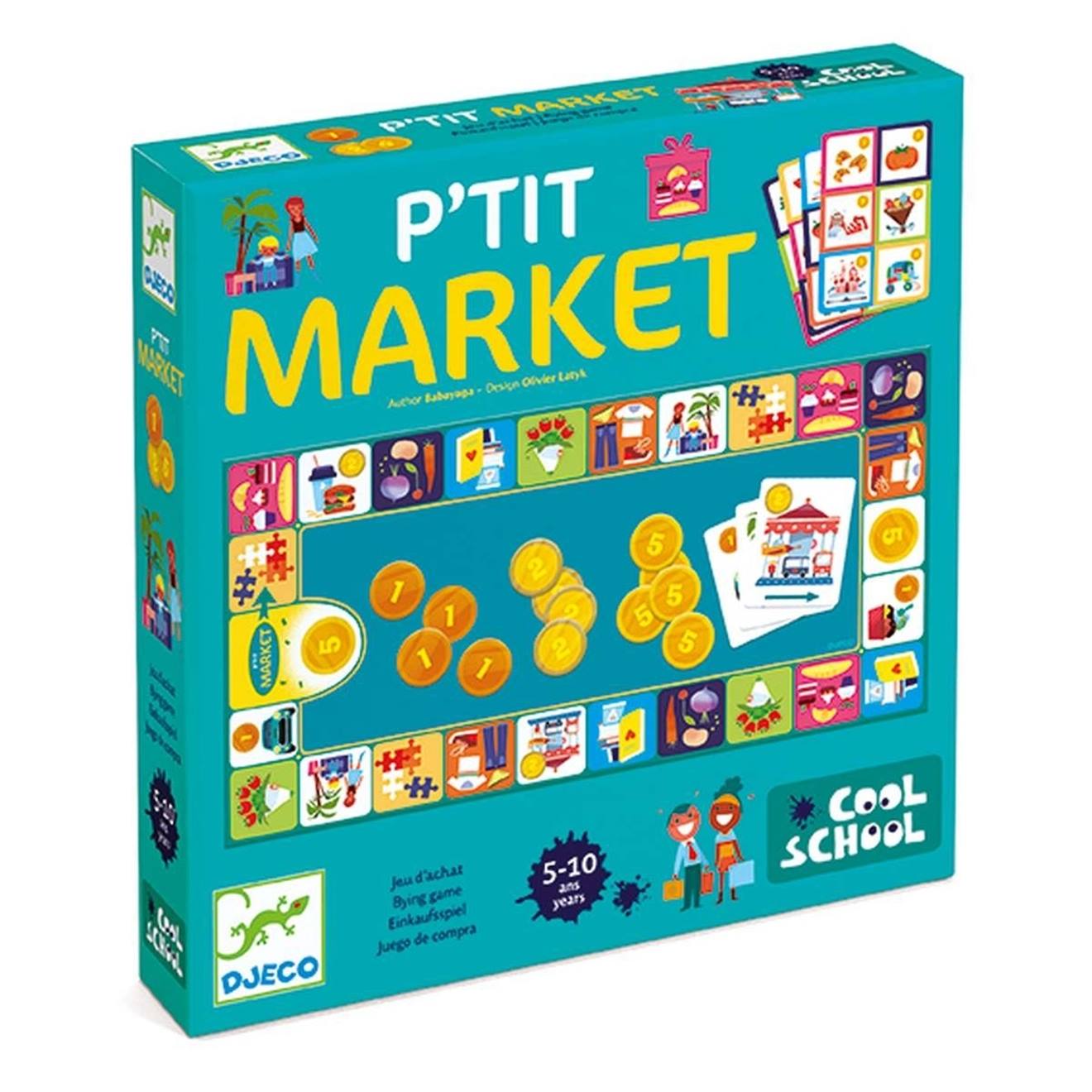 Jeu D'achat P'tit Market Multicolore