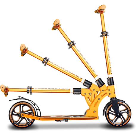 Six degrees trottinette aluminium 205 mm Orange 3 - vertbaudet enfant 