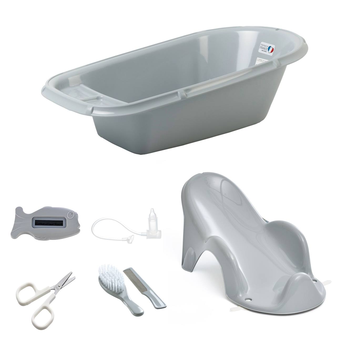 Pack Bain 1er Âge Gris (Thermobaby) - Couverture