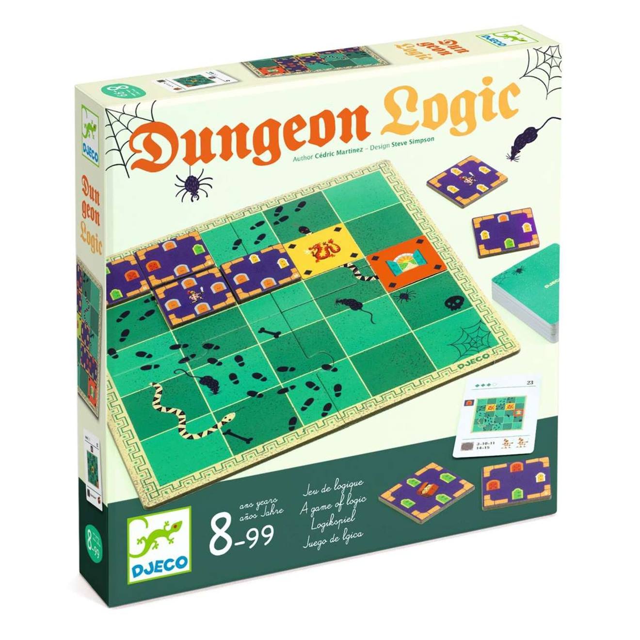 Jeu Dungeon Logic Vert