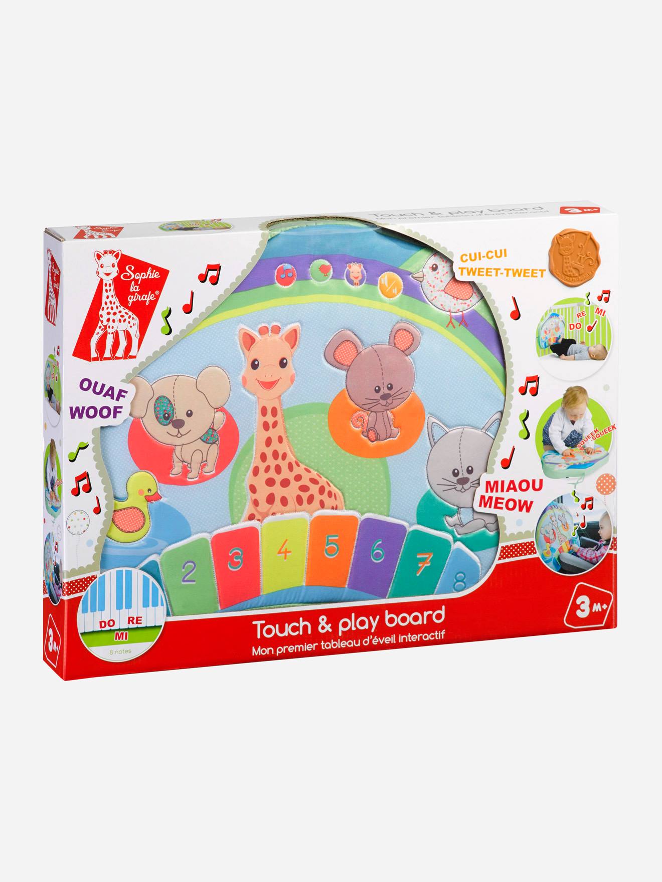 Touch&Play Board Sophie la girafe VULLI bleu