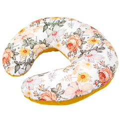 -Coussin d'allaitement ergonomique + housse néo vintage