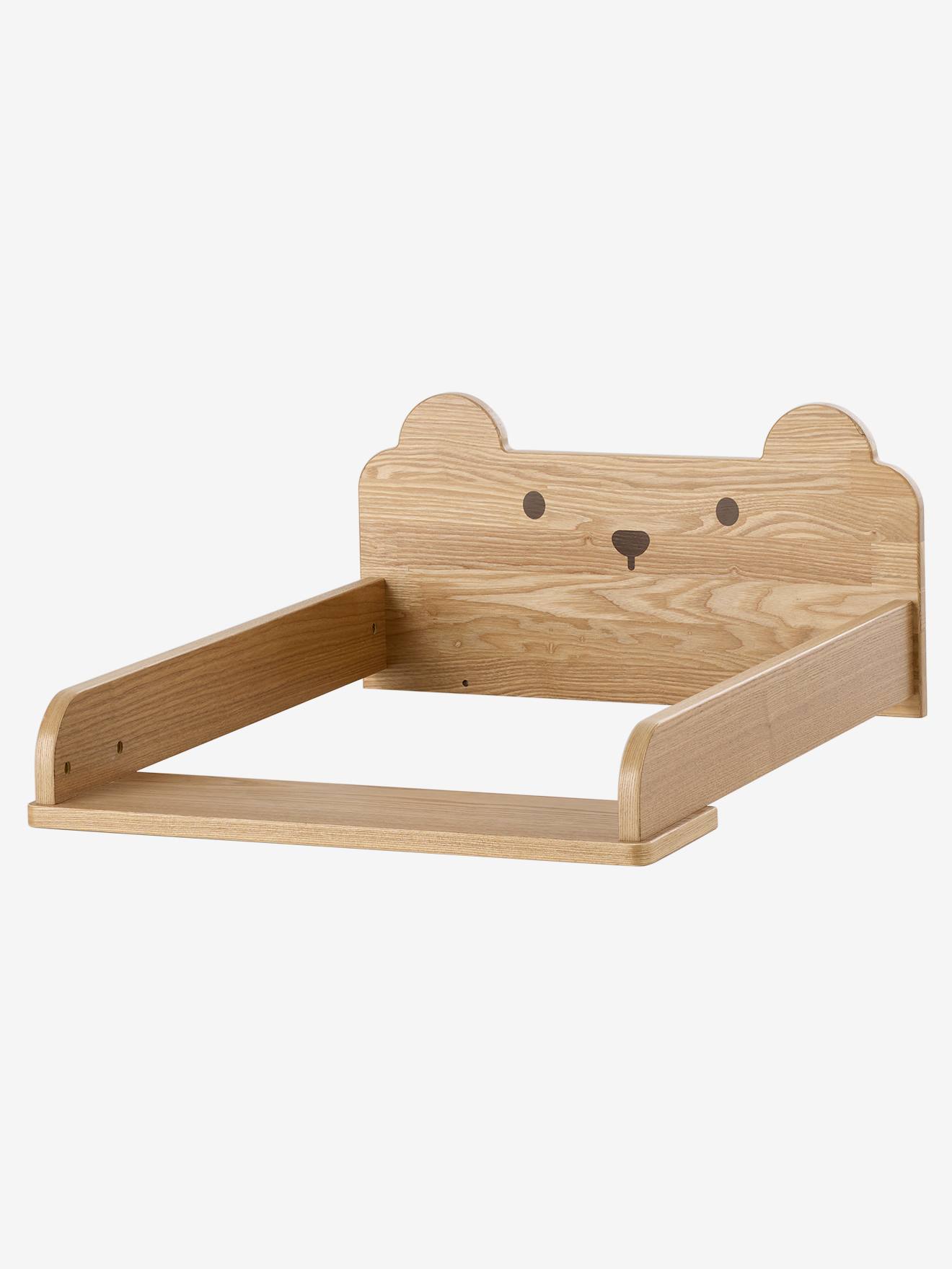 Plan à langer 52 cm Ourson bois (Vertbaudet) - Image 1