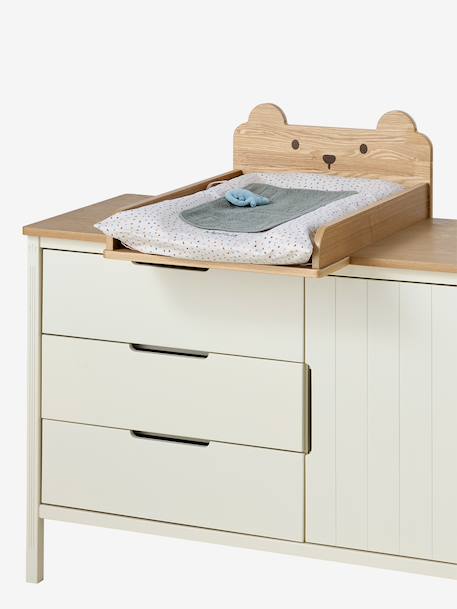 Vertbaudet - Plan à langer 52 cm Ourson bois