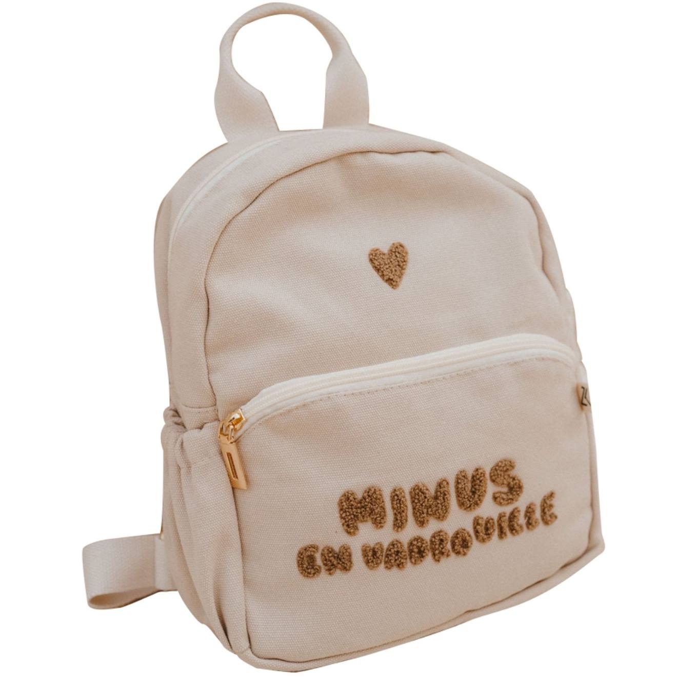 Sac À Dos Minus Taupe Beige