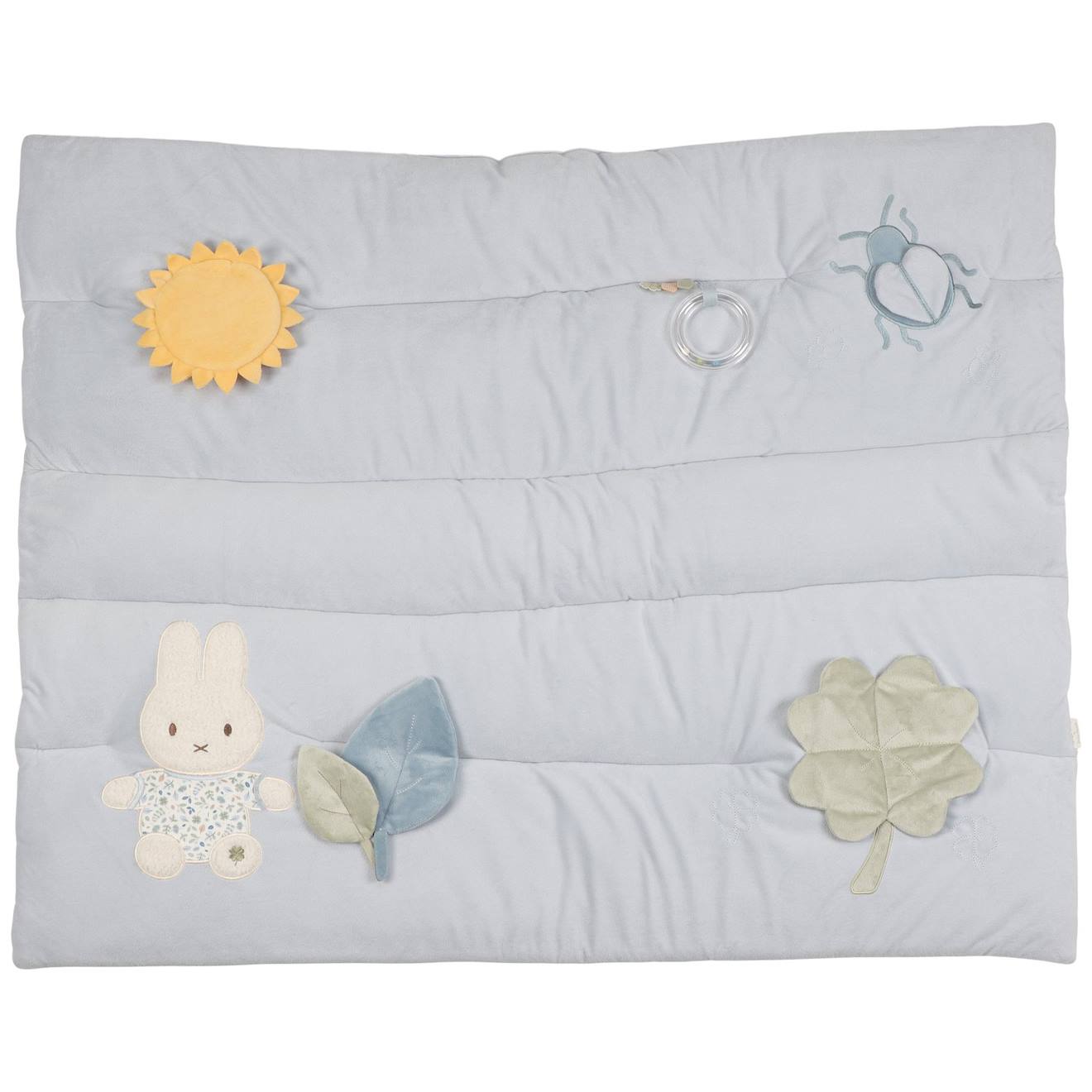 Tapis De Parc Little Farm Bleu, Gris, Beige