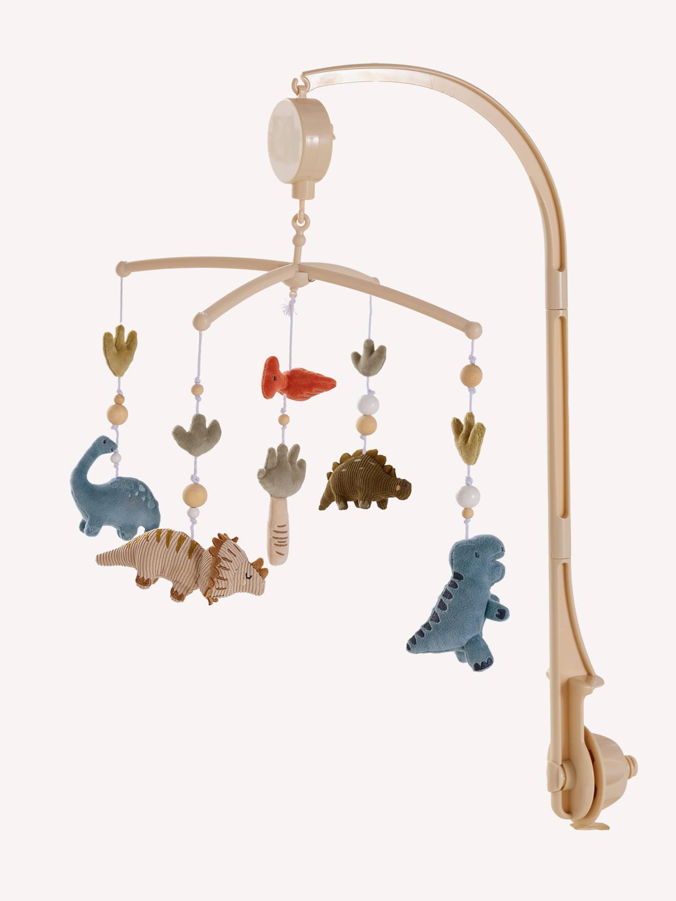 Mobile musical dinosaure MINISAURUS beige (Vertbaudet) - Image 1