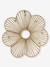 Pêle-mêle fleur en corde de papier beige 4 - vertbaudet enfant 
