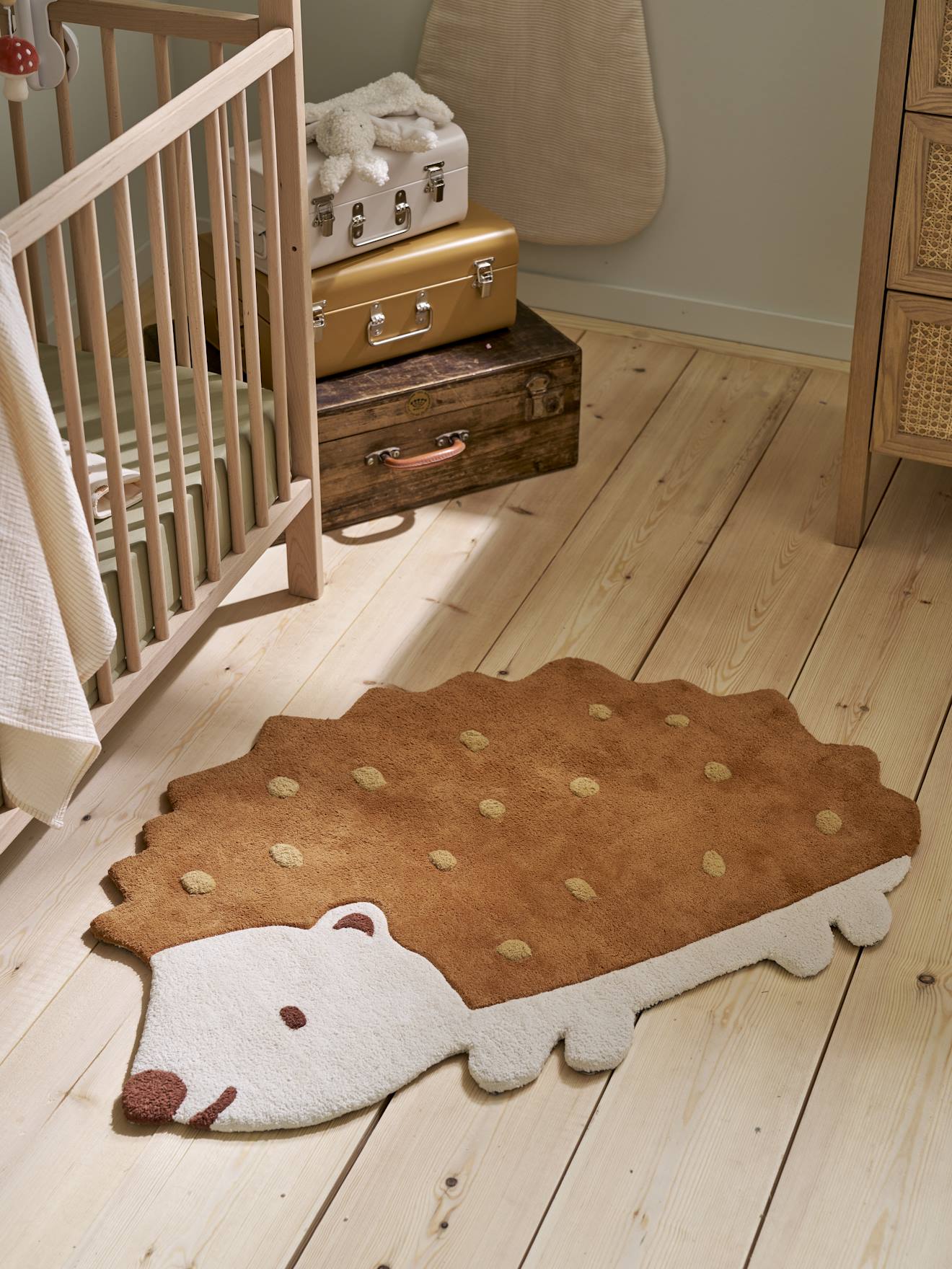 Tapis Hérisson moka