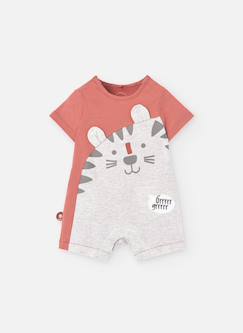 Bébé-Pyjama, surpyjama-Barboteuse en coton avec appliques 3d