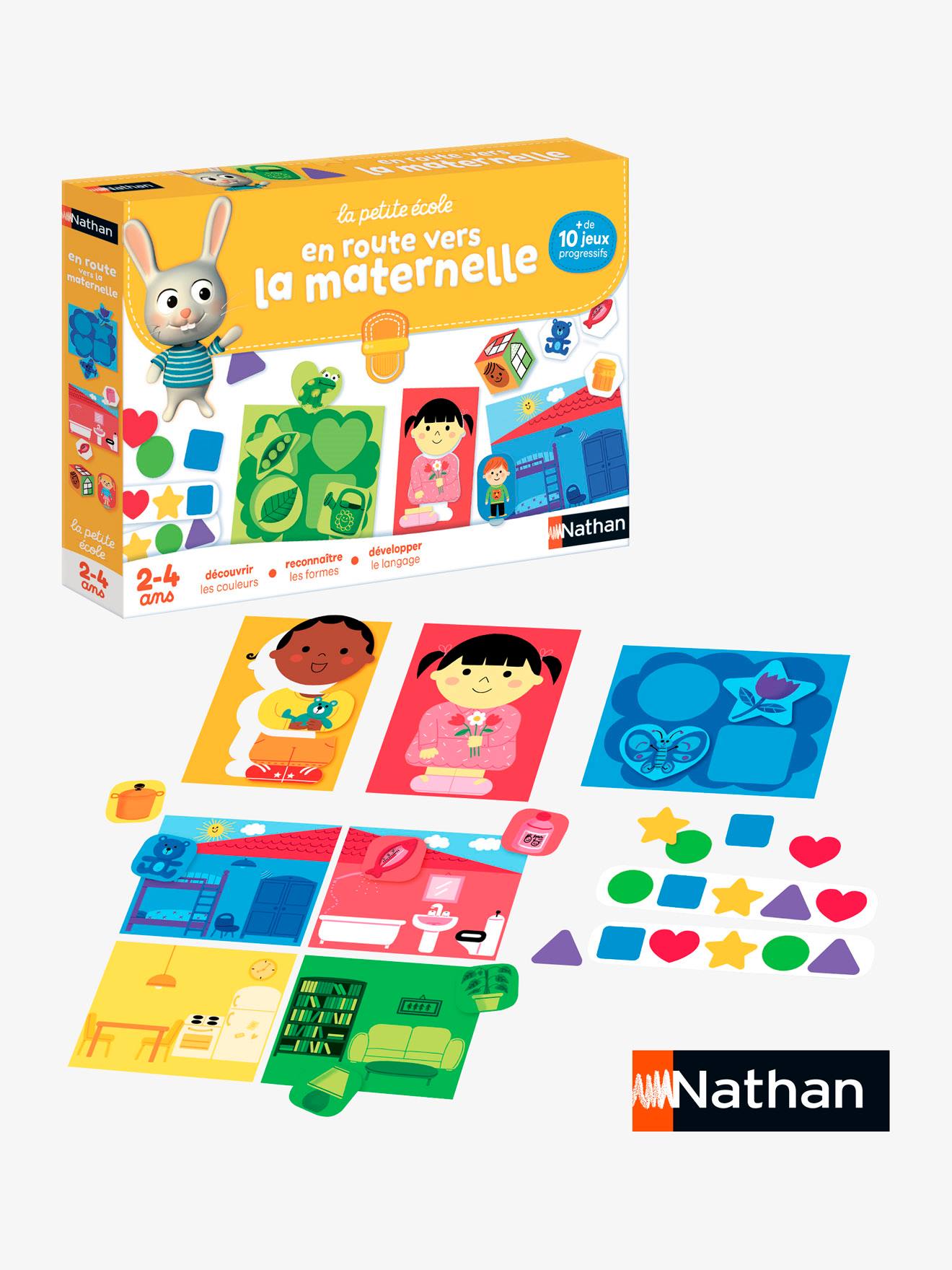 En route vers la maternelle multicolore