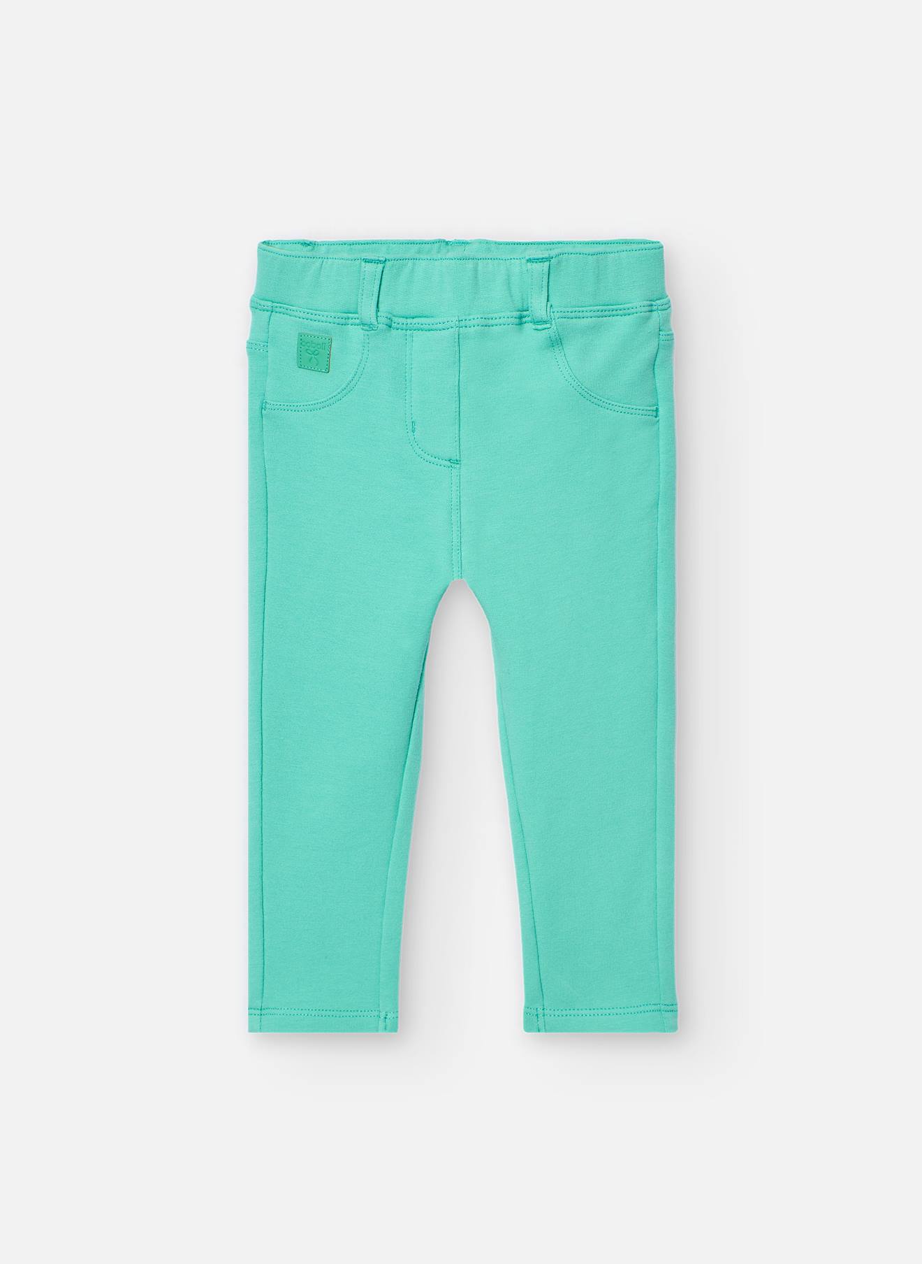 Pantalon En Molleton Basic Vert