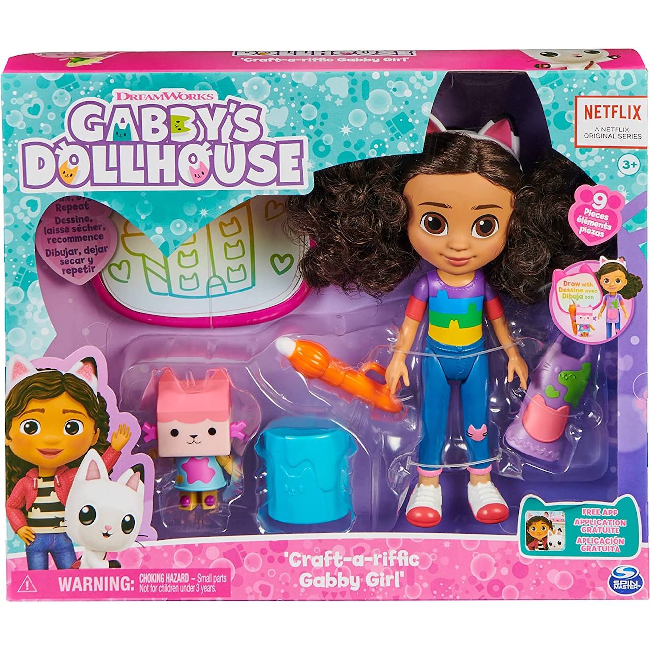 Gabby's Dollhouse Poupées De Bricolage Gabby Deluxe Multicolore