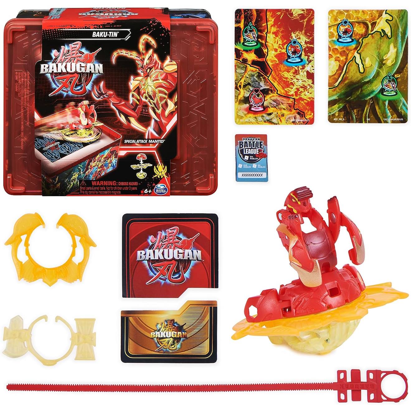 Baku-tin Avec Special Attack Mantid, Boîte De Rangement En Métal Multicolore