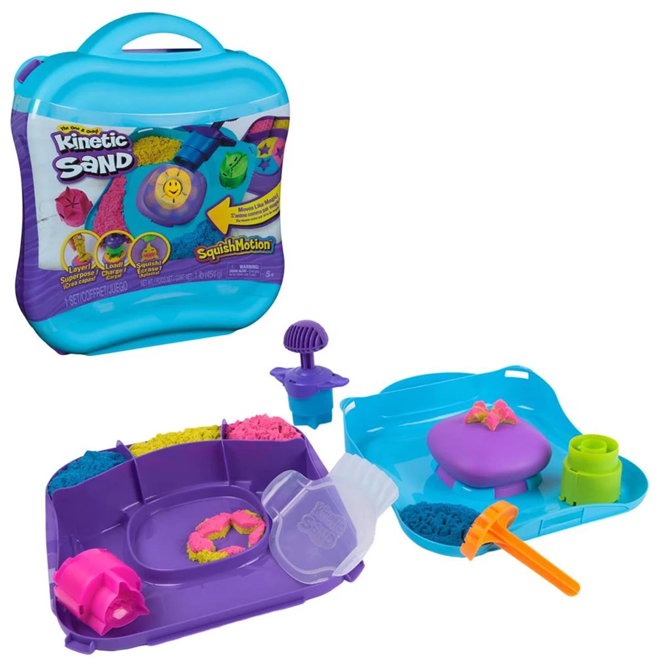 Jeu De Sable Cinétique Squishmotion Violet