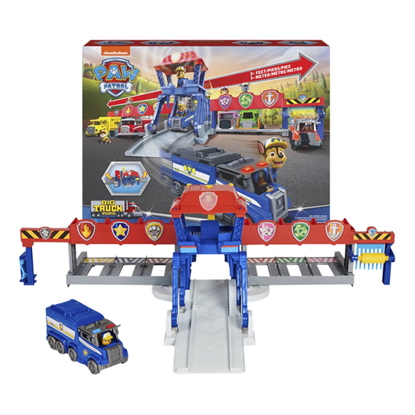 La Pat Patrouille Big Truck Pups - Hq Highway Rescue Multicolore