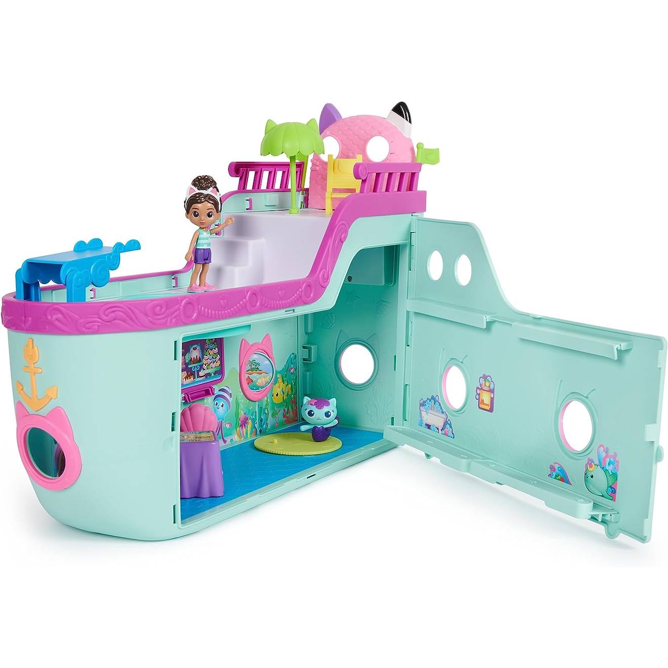 Gabby's Dollhouse Bateau De Croisière Multicolore