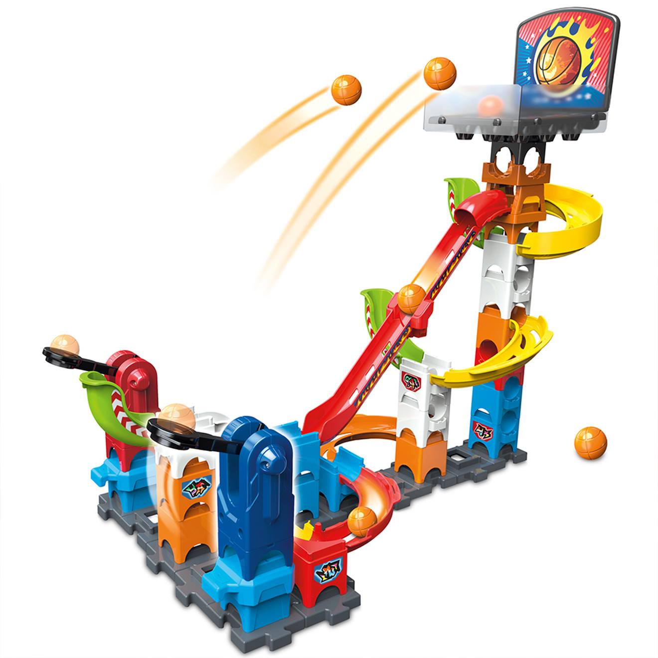 Circuit À Billes Set De Basket-ball S500 Multicolore