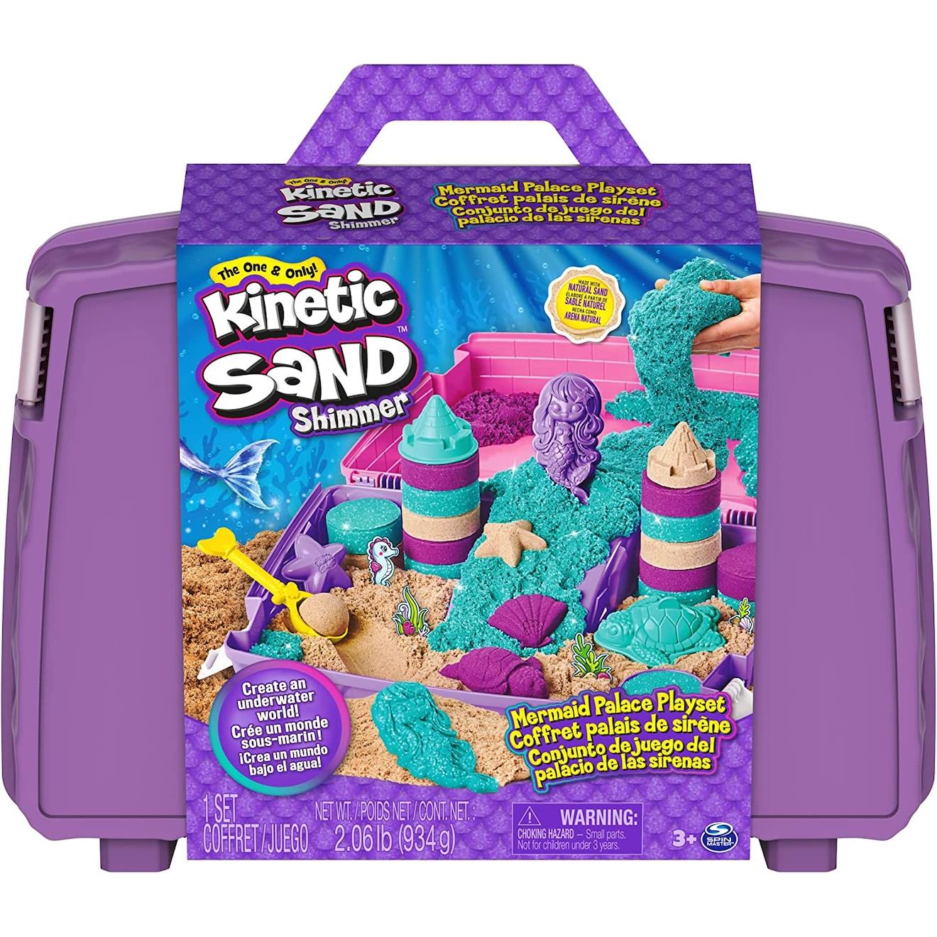 Kinetic Sand - Coffret Sirène Multicolore