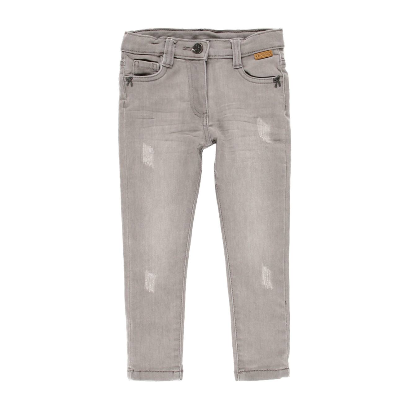 Jean À Cinq Poches Avec Passants À La Taille Gris