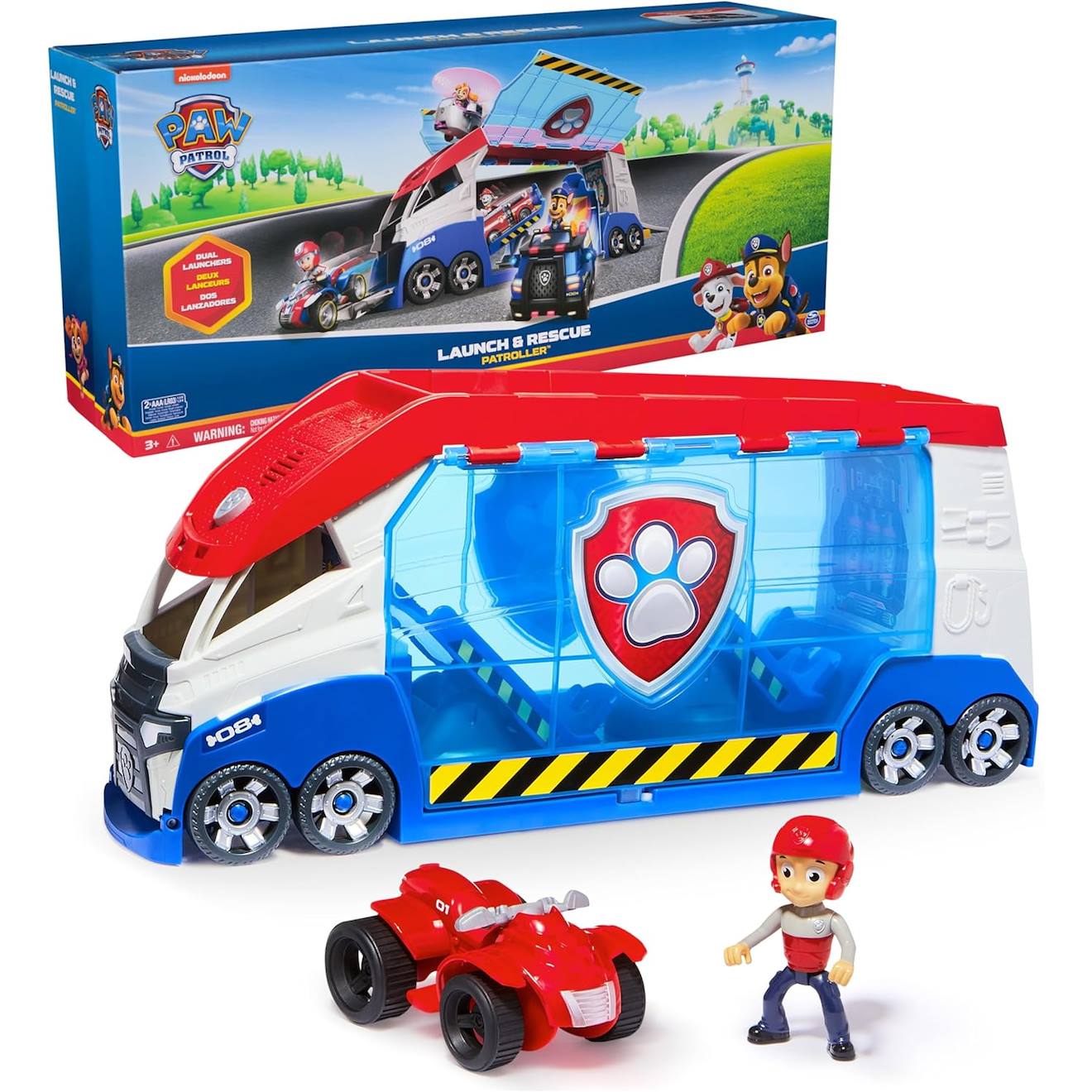 Paw Patrol - Pat Patrouille - Camion 3.0 Multicolore