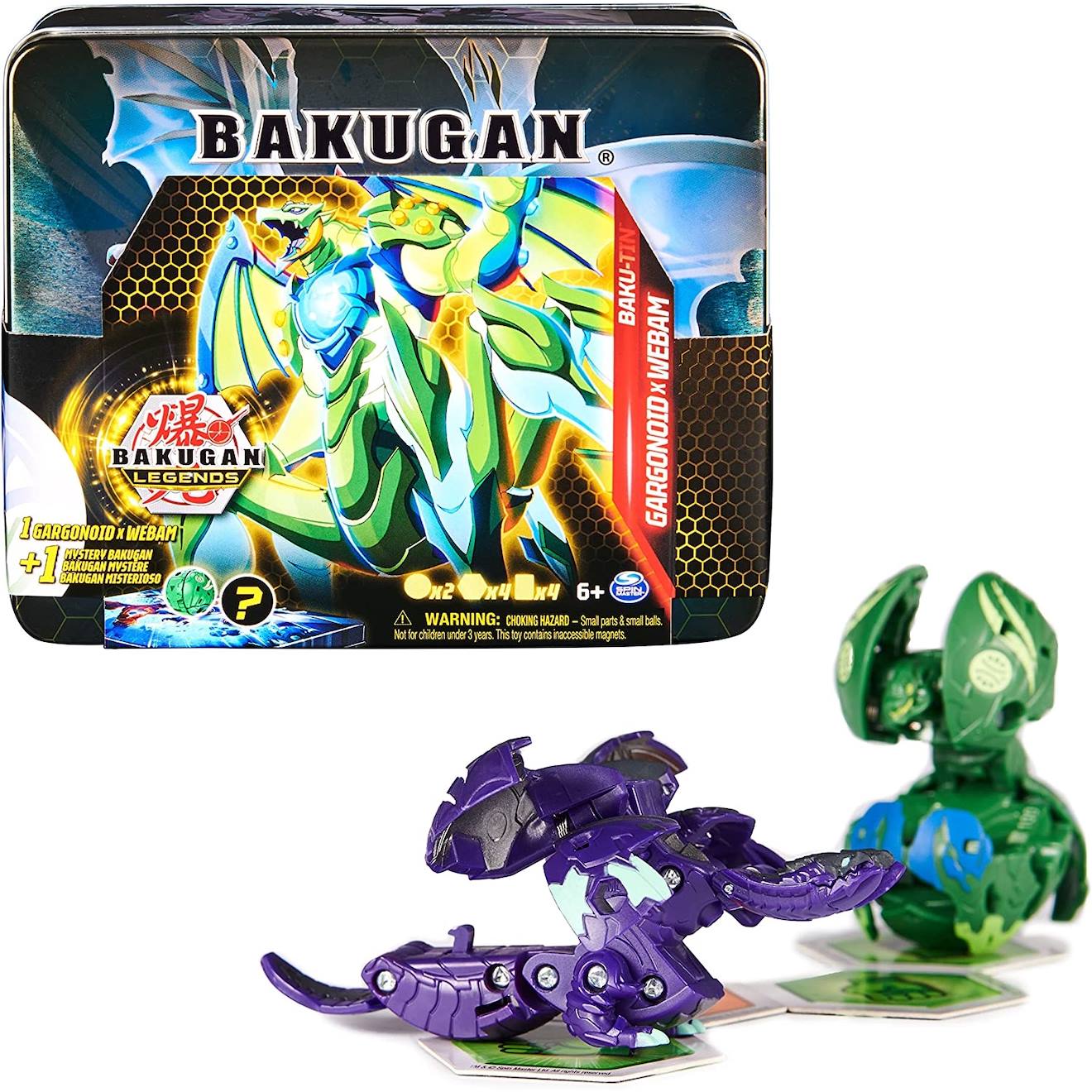 Bakugan Legends Baku Tin S5 Multicolore
