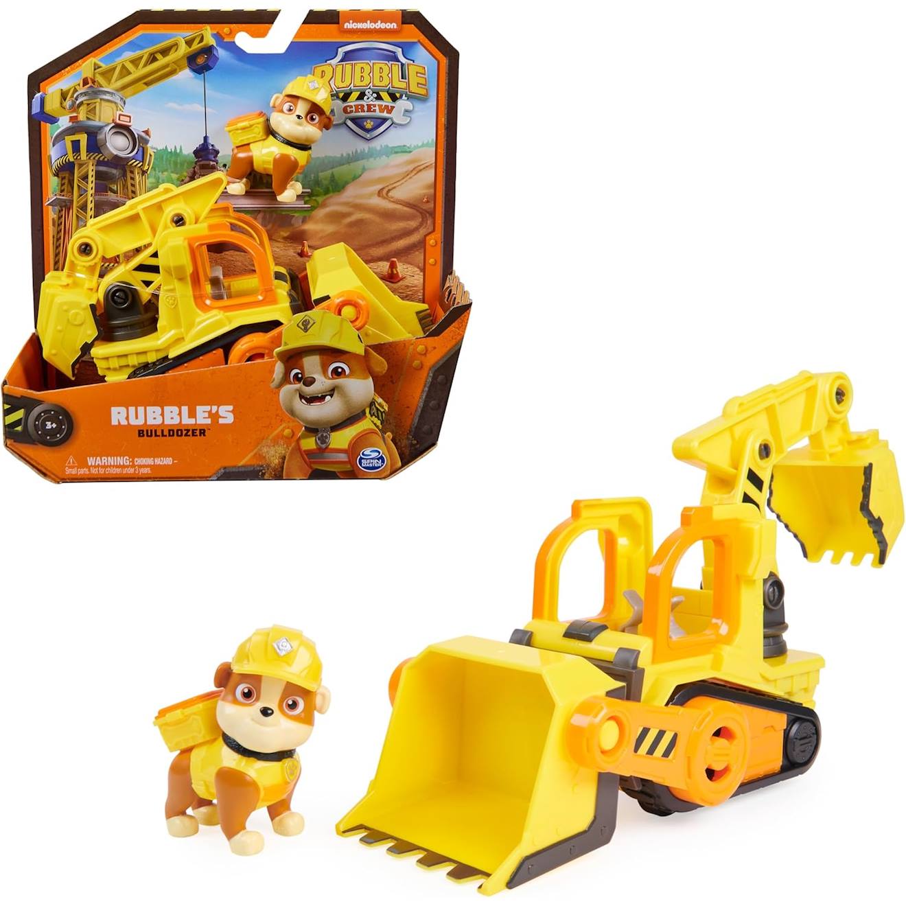 Rubble & Crew - Véhicule Rubble Solide Jaune