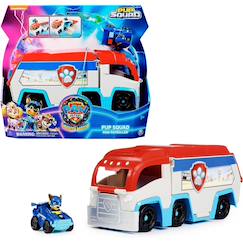 Jouet-Jeux d'imagination-Figurines, mini mondes, héros et animaux-La pat patrouille patrouilleur pup squad